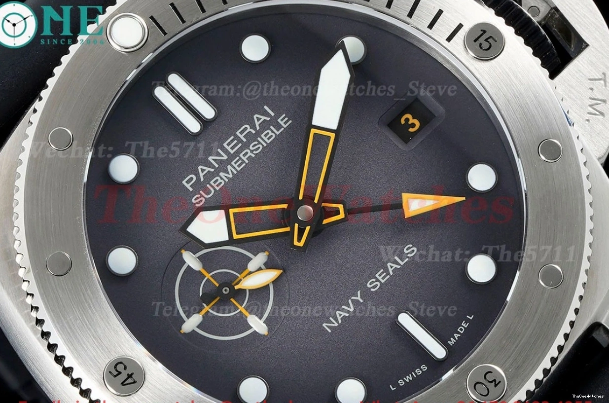 P9011 Dial SS Submersible 44mm PAM1323 VSF Grey RU 0218